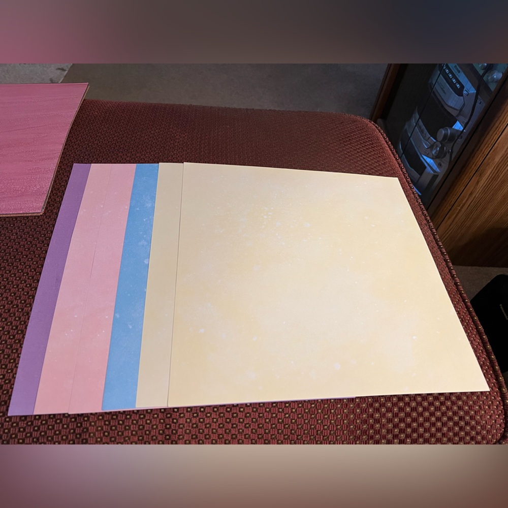 Textured Assorted Scrapbook Paper - Picture 4 of 6